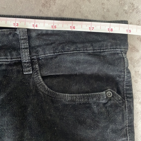 NYDJ slim stretchy black corduroy velvet lift tuck technology leggings size 16 - Picture 11 of 14